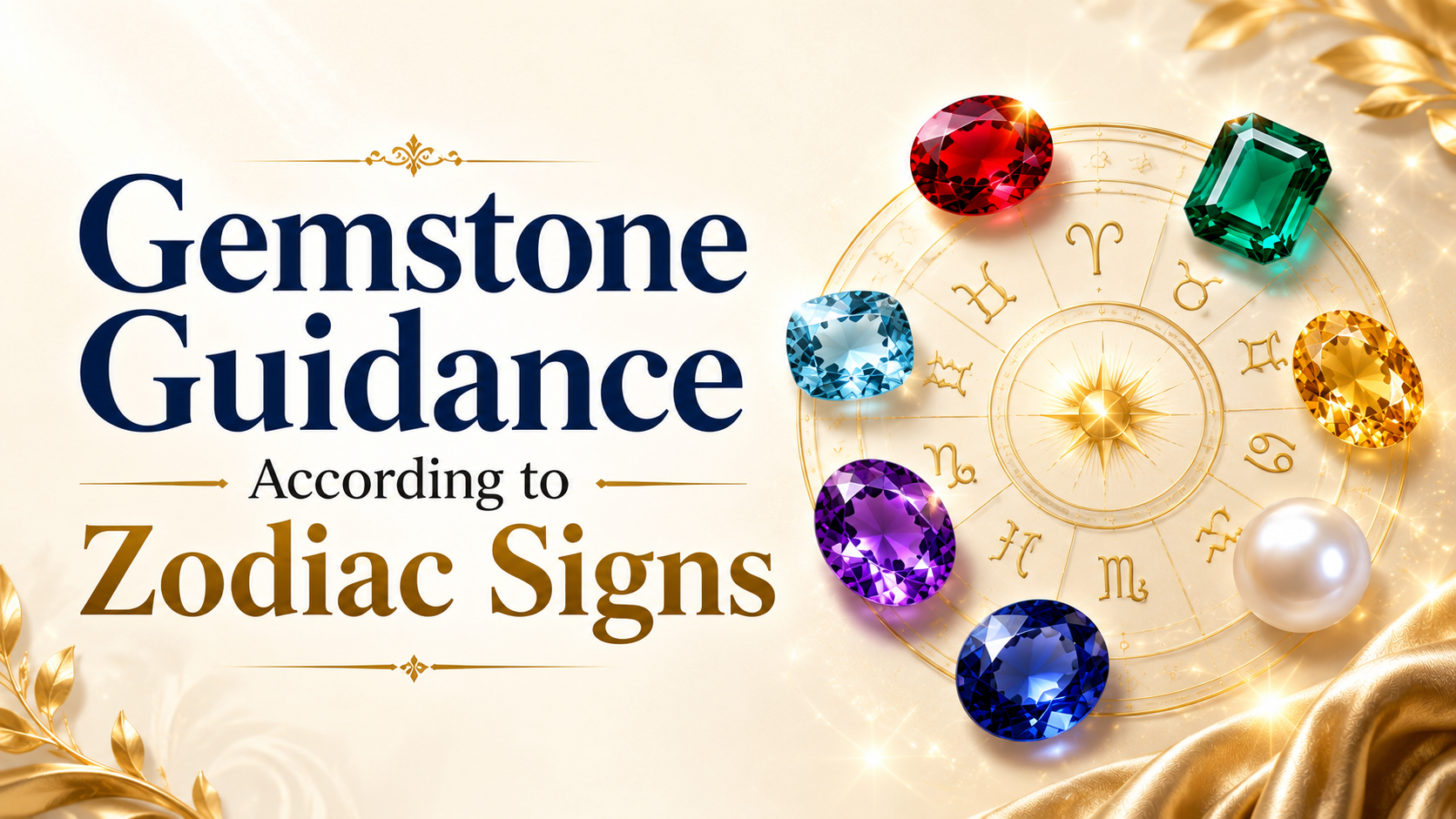 Gemstone Guidance According to Zodiac Signs — AstrologiStar Blog