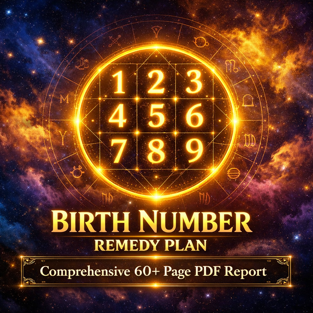 birth number remedy plan